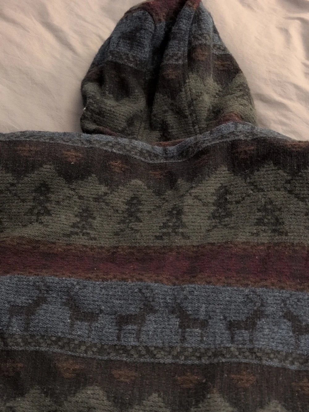 Woolrich Blue Red Green and Black AztecWomen's XL Jacket - Picture 12 of 16